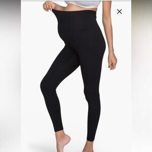HATCH - The Ultrasoft Over The Bump Maternity Leggings: XS - Black